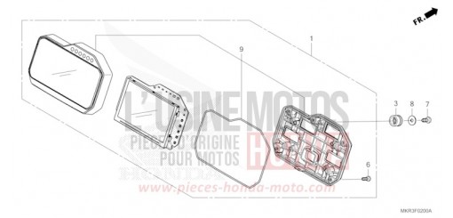 COMPTEUR CBR1000SPN de 2022